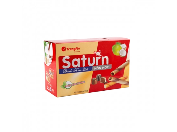 BÁNH QUẾ SATURN HỖN HỢP & SOCOLA 440g